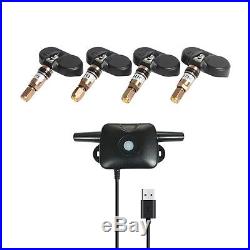 For All Android Car Dvd Tire Pressure Monitoring System 4 Interior Sensors