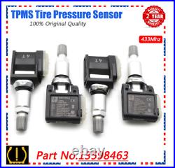 For Chevrolet Silverado TPMS 2500 / 3500 2020 2026 Tyre Sensors 13598463 X 4