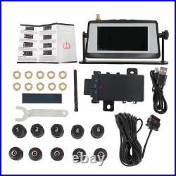 For RVs TPMS Real Time Tire Pressure Monitoring System 10 Mixed Sensors