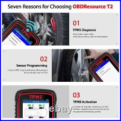 For TOYOTA Camry RAV4 Tacoma TPMS Tire Pressure Sensor Reset Relearn Tool USA