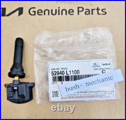 GENUINE OEM Hyundai Kia Tire Tyre Pressure Sensor TPMS 52940L1100 4 Piece Set