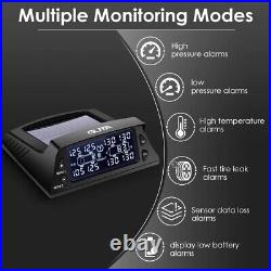 GUTA RV Tire Pressure Monitoring System 8 External Sensor TPMS for Trailer