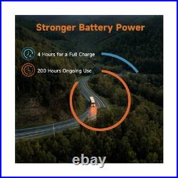 GUTA Trailer Tire Pressure Monitoring System, RV TPMS with 10 Sensors, 6 Aler