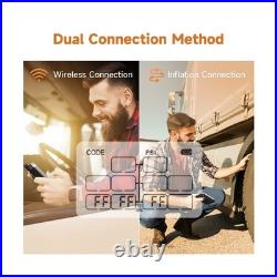 GUTA Trailer Tire Pressure Monitoring System, RV TPMS with 10 Sensors, 6 Aler
