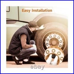 GUTA Trailer Tire Pressure Monitoring System, RV TPMS with 10 Sensors, 6 Aler