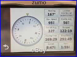 Garmin Zumo 590LM Motorcycle GPS, Case & Tire Pressure Monitoring Sensors Bundle