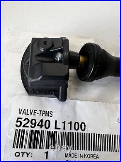 Genuine 52940L1100 Valve KIA HYUNDAI Tire Pressure Sensor OEM New 1 Set 4pc