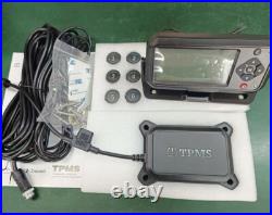 Genuine 6 tyre Truck TPMS Tire Pressure Monitoring System with 6 Cap tpms Sensor
