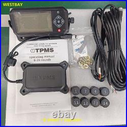 Genuine 8 tyre External Tpms Sensors Tire Pressure Monitor System for truck