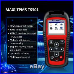Genuine Autel MaxiTPMS TS501 TPMS Tire Pressure Monitor System Sensor Reset Tool