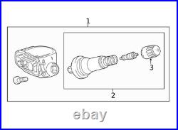 Genuine GM Tire Pressure Indicator Sensor 13540599