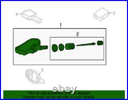 Genuine Land-Rover 433 MHZ TPMS Sensor LR4 Defender Range Rover LR070840