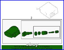 Genuine Land-Rover Tire Pressure Monitoring System (TPMS) Sensor LR156918