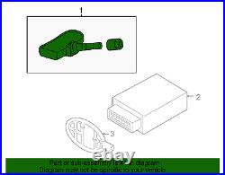 VDO Tire Pressure Monitor Sensor For Land Rover LR3 Range Rover Sport – LR086929