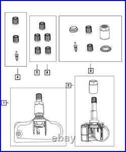 Genuine Mopar Tire Pressure Sensor Spare Tire 68078861AC