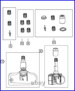 Genuine Mopar Tire Pressure Sensor Spare Tire 68078861AC