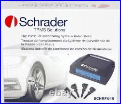 Genuine Schrader Tire Pressure Monitoring System TPMS Retrofit Kit SCHRFK4S