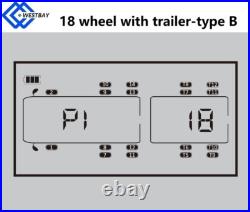 Genuine TPMS 18 External Sensor Tire Pressure Monitoring System for heavy truck