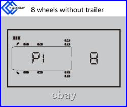 Genuine TPMS 8 External Sensor Tire Pressure Monitoring System for heavy truck