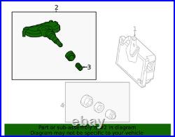 Genuine Toyota Tire Pressure Monitoring System Sensor 42607-0C091
