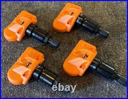 HUF BH SENS TPMS Sensors for PORSCHE 997 911 GT2 GT3 OEM replacement Black stems