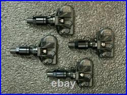 HUF TPMS Tire Pressure Sensors Black Stems Set For BMW G87 M2 G80 G82 M3 M4