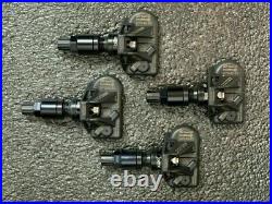 HUF TPMS Tire Pressure Sensors Black Stems Set For BMW G87 M2 G80 G82 M3 M4