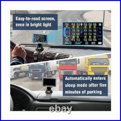 High-Precision Truck tire Pressure Monitoring System (0-199PSI) TP22 Trailer/
