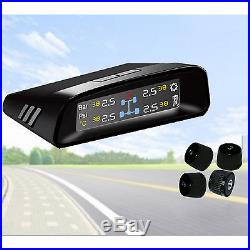 Hot Sale LCD Display TPMS Tire Pressure Monitoring System Wireless + 4 Sensors