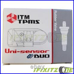 ITM Tire Pressure Sensor Dual mHz TPMS For PORSCHE BOXSTER 12-16 QTY of 4