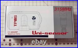 ITM Tire Pressure Sensor Metal Stem 315MHz for 08002HP Box of 20 Pcs
