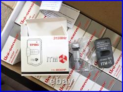 ITM Tire Pressure Sensor Metal Stem 315MHz for 08002HP Box of 20 Pcs (Fast Ship)