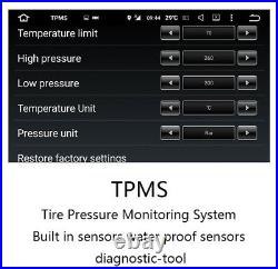 Internal TPMS 4 Sensors Wireless Diagnostic Car Tire Pressure Monitor System Kit