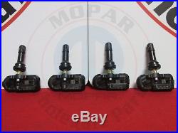 JEEP CHEROKEE DODGE RAM 1500-3500 Tire Pressure Sensor SET Of 4 NEW OEM MOPAR