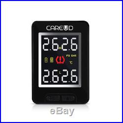 LCD Display Car Tire Pressure Monitor System TPMS 4 External Sensors For Toyota