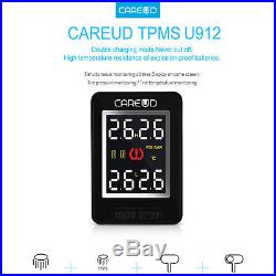 LCD Display Car Tire Pressure Monitor System TPMS 4 External Sensors For Toyota