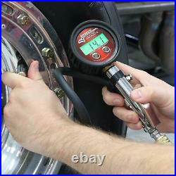 Longacre 52-53008 Digital Quick Fill Tire Press. Gauge, 0-60