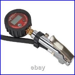 Longacre 52-53095 Deluxe Digital 2 Inch Quick Fill Tire Gauge