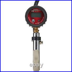 Longacre 52-53095 Deluxe Digital 2 Inch Quick Fill Tire Gauge