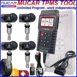 MUCAR TPMS TP T90 + S3 Car Tire Pressure TPMS Sensor 315MHz 433MHz Update of G2