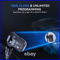 MUCAR VENU5 Tire Pressure Programmable Sensor 2-in-1 433/315MHz fits 98% Vehicle