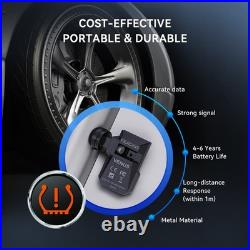 MUCAR VENU5 Tire Pressure Programmable Sensor 2-in-1 433/315MHz fits 98% Vehicle