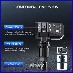 MUCAR VENU5 Tire Pressure Programmable Sensor 2-in-1 433/315MHz fits 98% Vehicle