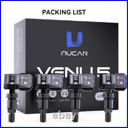 MUCAR VENU5 Tire Pressure Programmable Sensor 2-in-1 433/315MHz fits 98% Vehicle