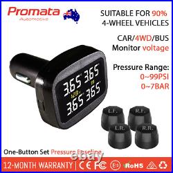 Mata C One-button Set Pressure TPMS Promata Tyre Pressure Monitor 4WD CAR
