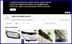 Mercedes Benz C250 C300 E350 W204 W212 Class Tire Pressure Sensor 4 PCS OEM New