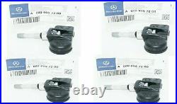 Mercedes E550 E300 E350 E400 AMG W212 Class Tire Pressure Sensor OEM TPMS 4 PCS