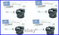Mercedes W216 CL550 CL600 CL63 CL65 AMG Tire Pressure Sensor TPMS Set OEM 4x NEW