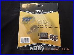 NEW TST TPMS Wireless Tire Pressure Monitoring System 4 FlowThru Sensor TM-507SG