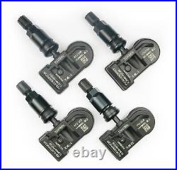 New 315mhz Black Stem TPMS Set Fits 2022 2023 2024 Toyota GR86 SU003-09715